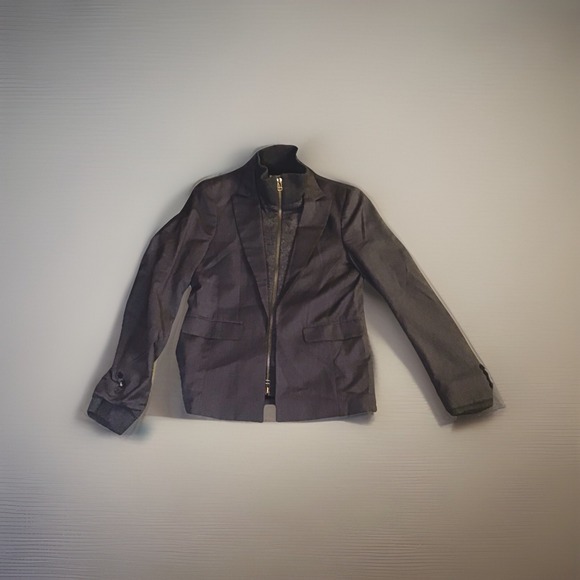 Vintage Adidas SLVR Rare Smart Blazer Knit Turtle Neck Grey Collectors Piece - Picture 12 of 13